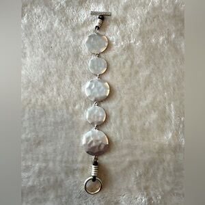 🟡 4/$20 Kenneth Cole New York Silver Circle Bracelet